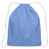 Levi Lashua | 2024 | Cotton Drawstring Bag - carolina blue