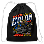 Javian Colon | 2024 | Cotton Drawstring Bag - black