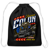 Javian Colon | 2024 | Cotton Drawstring Bag - black