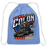 Javian Colon | 2024 | Cotton Drawstring Bag - carolina blue