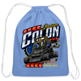 Javian Colon | 2024 | Cotton Drawstring Bag - carolina blue