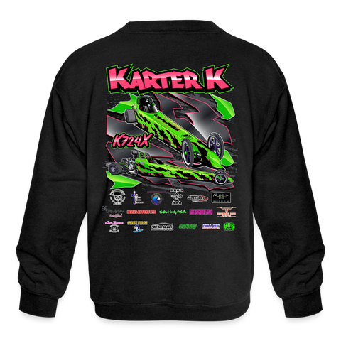 Karter K | 2024 | Youth Crewneck Sweatshirt - black