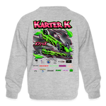 Karter K | 2024 | Youth Crewneck Sweatshirt - heather gray