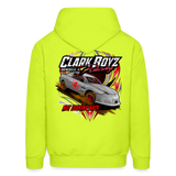 Tucker Clark | 2024 | Adult Hoodie - safety green