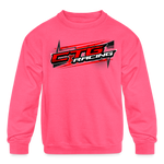 CTG Racing | 2024 | Youth Crewneck Sweatshirt - neon pink