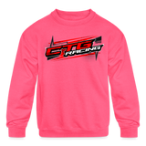 CTG Racing | 2024 | Youth Crewneck Sweatshirt - neon pink