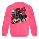 CTG Racing | 2024 | Youth Crewneck Sweatshirt - neon pink