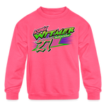 Aspen Witmer | 2024 | Youth Crewneck Sweatshirt - neon pink