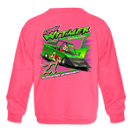 Aspen Witmer | 2024 | Youth Crewneck Sweatshirt - neon pink