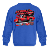 Donald Collins | 2024 | Youth Crewneck Sweatshirt - royal blue