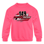 Donald Collins | 2024 | Youth Crewneck Sweatshirt - neon pink