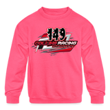 Donald Collins | 2024 | Youth Crewneck Sweatshirt - neon pink