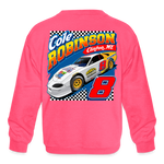 Robinson Racing | 2024 | Youth Crewneck Sweatshirt - neon pink