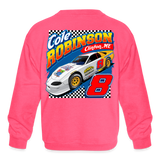 Robinson Racing | 2024 | Youth Crewneck Sweatshirt - neon pink