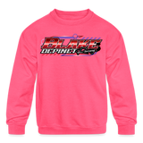 Blake Depinet | 2024 | Youth Crewneck Sweatshirt - neon pink