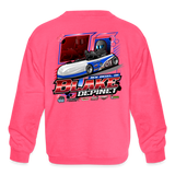 Blake Depinet | 2024 | Youth Crewneck Sweatshirt - neon pink