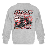 REDline Motorsports | 2024 | Youth Crewneck Sweatshirt - heather gray