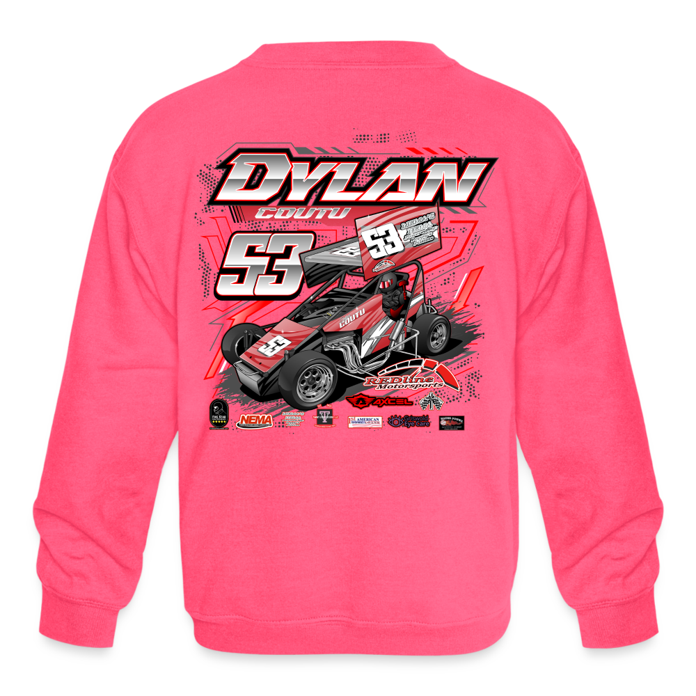 Redline Motorsports 2024 Youth Crewneck Sweatshirt Five Star Racewear 4291