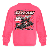 REDline Motorsports | 2024 | Youth Crewneck Sweatshirt - neon pink