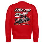 REDline Motorsports | 2024 | Adult Crewneck Sweatshirt - red