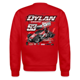 REDline Motorsports | 2024 | Adult Crewneck Sweatshirt - red