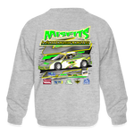 Misfits Motorsports | 2024 | Youth Crewneck Sweatshirt - heather gray