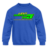 Misfits Motorsports | 2024 | Youth Crewneck Sweatshirt - royal blue