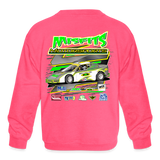 Misfits Motorsports | 2024 | Youth Crewneck Sweatshirt - neon pink