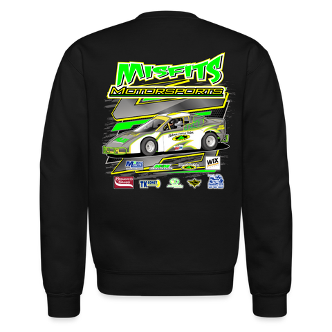 Misfits Motorsports | 2024 | Adult Crewneck Sweatshirt - black