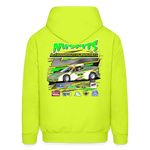 Misfits Motorsports | 2024 | Adult Hoodie - safety green