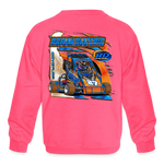 Roman Diaferio | 2024 | Youth Crewneck Sweatshirt - neon pink