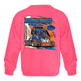 Roman Diaferio | 2024 | Youth Crewneck Sweatshirt - neon pink