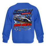 Hagen Langley | 2024 | Youth Crewneck Sweatshirt - royal blue