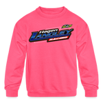 Hagen Langley | 2024 | Youth Crewneck Sweatshirt - neon pink