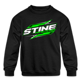 Stine Racing | 2024 | Youth Crewneck Sweatshirt - black