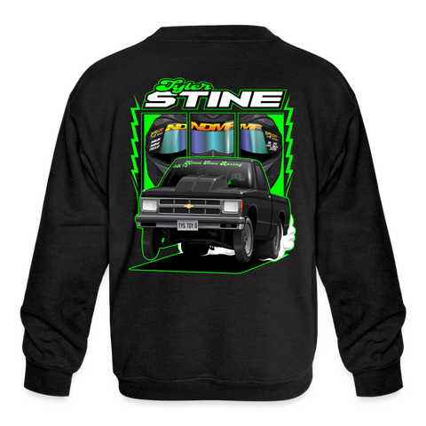 Stine Racing | 2024 | Youth Crewneck Sweatshirt - black