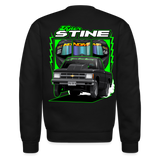 Stine Racing | 2024 | Adult Crewneck Sweatshirt - black