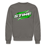 Stine Racing | 2024 | Adult Crewneck Sweatshirt - asphalt gray