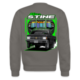 Stine Racing | 2024 | Adult Crewneck Sweatshirt - asphalt gray