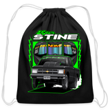 Stine Racing | 2024 | Cotton Drawstring Bag - black