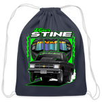 Stine Racing | 2024 | Cotton Drawstring Bag - navy