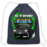 Stine Racing | 2024 | Cotton Drawstring Bag - navy