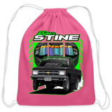 Stine Racing | 2024 | Cotton Drawstring Bag - pink