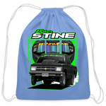 Stine Racing | 2024 | Cotton Drawstring Bag - carolina blue