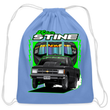 Stine Racing | 2024 | Cotton Drawstring Bag - carolina blue