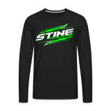 Stine Racing | 2024 | Men's LS T-Shirt - black