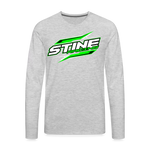 Stine Racing | 2024 | Men's LS T-Shirt - heather gray