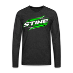 Stine Racing | 2024 | Men's LS T-Shirt - charcoal grey