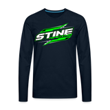 Stine Racing | 2024 | Men's LS T-Shirt - deep navy