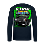 Stine Racing | 2024 | Men's LS T-Shirt - deep navy